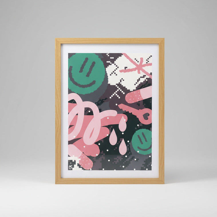 Happy Pills Giclée Print